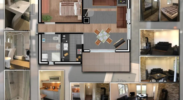 Коттедж Ferienhaus Refugium