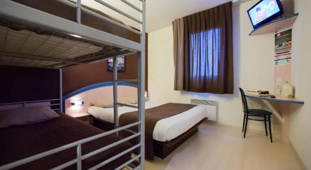 Семейный номер Standard Hotel Dom Le Breton - Nantes Beaujoire, Porte de Sainte-Luce