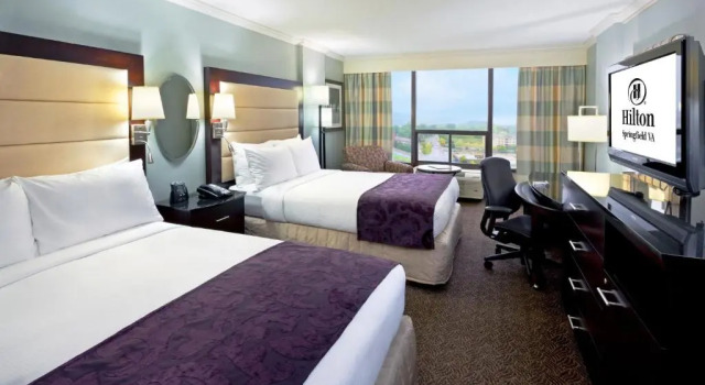 Четырёхместный номер Deluxe Hotel Belvoir Springfield
