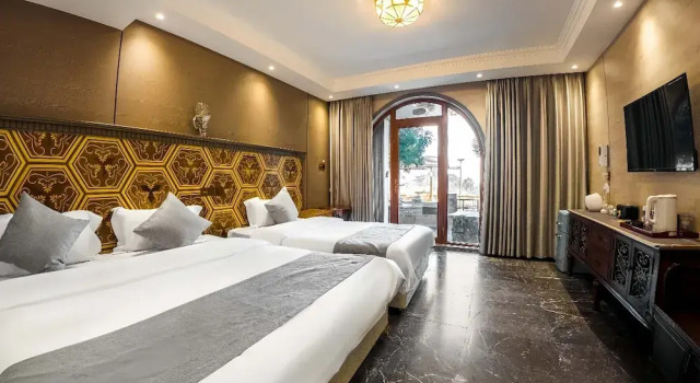 Двухместный номер Economy с видом на море Laoshan Swan Castle Vacation Garden B&B