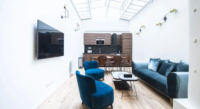 Dreamyflat - Loft in the Marais II, Забронировать Отель 11-й округ: Бастилия Париж, рядом с Монгале