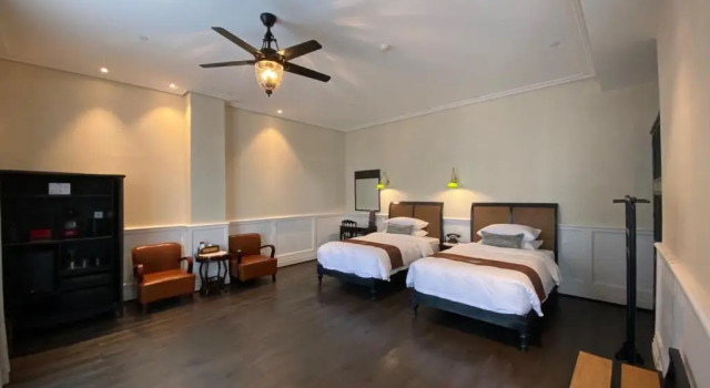 Номер Deluxe с видом на сад Guangzhou Nansha Stone Inn
