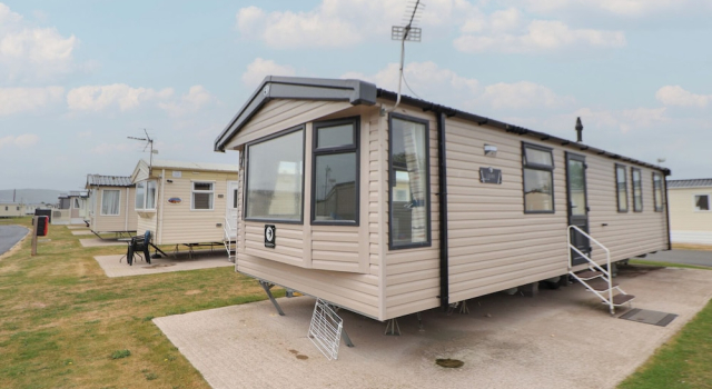 Caravan B8, Забронировать Дом для отпуска Абергейл Клоид, рядом с Центр развлечений Knightly's Funfair