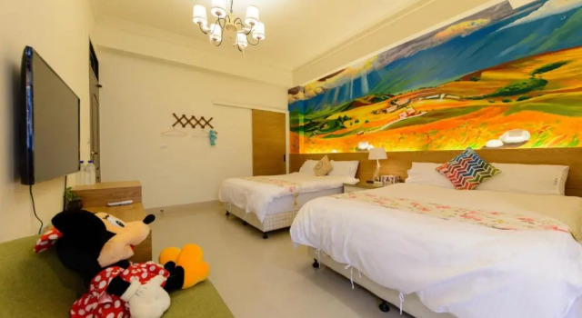 Четырёхместный люкс BeautyFlower Cottage