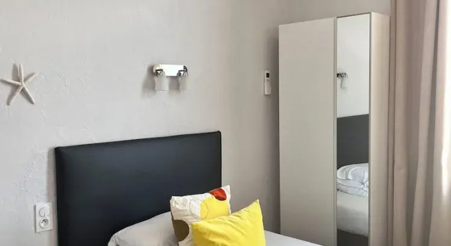 Одноместный номер Standard Hôtel Eden - La Baigneuse
