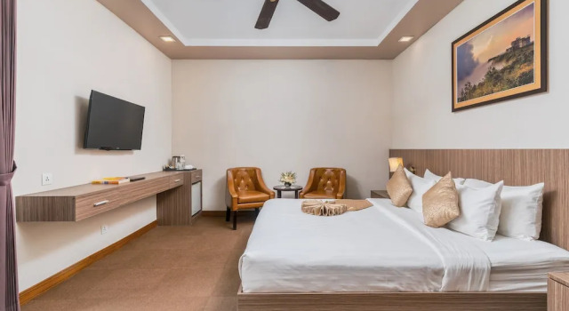 Одноместный номер Deluxe с балконом и с красивым видом из окна Anik Boutique Hotel and Spa - Norodom Blvd