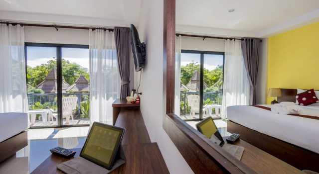 Двухместный номер Deluxe с балконом Andaman Pearl Resort