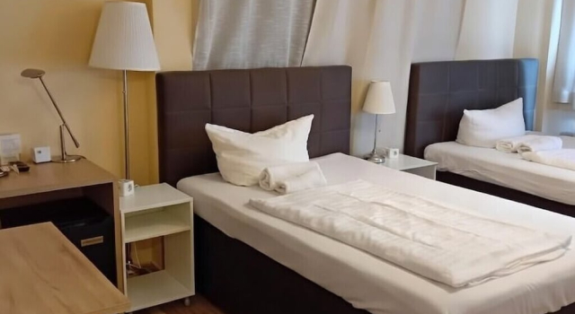Двухместный номер Comfort с видом на город City Hotel Frankfurt Central