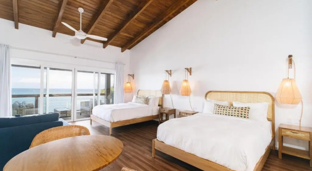 Двухместный люкс The Beach House Boutique Hotel