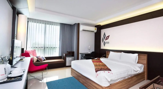 Двухместный номер Deluxe с красивым видом из окна UDTEL Boutique Hotel