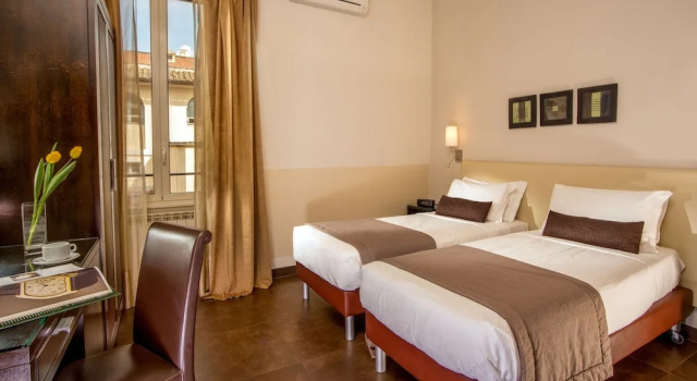 Четырёхместный номер Deluxe Отель Basilio 55 Rome
