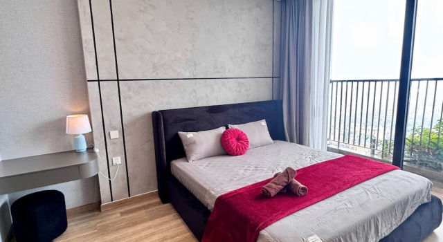 Апартаменты с 3 комнатами с балконом и с видом на озеро Ecopark Swanlake Mori Onsen by ATV
