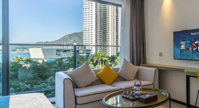 Qingpu Seaview Hotel, Rezervasyon Otel Guangdong otoparklı oteller, Otopark