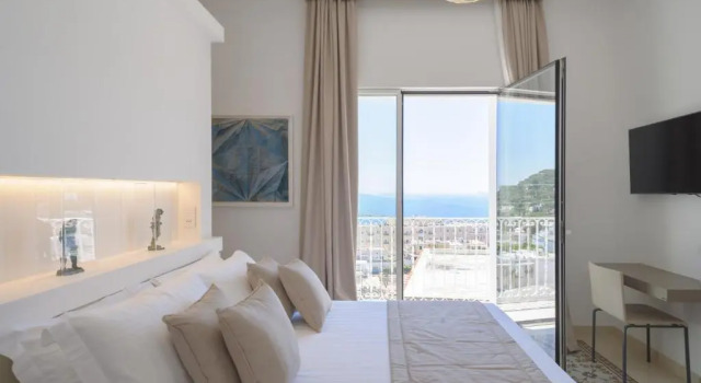 Люкс Deluxe с видом на море Sopramonte Exclusive Rooms