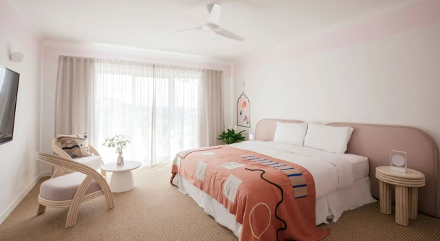 Люкс с балконом и с частичным видом на океан Motel Molly - Boutique Hotel Mollymook