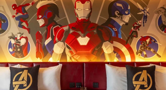 Номер Marvel Deluxe Disneys Hollywood Hotel