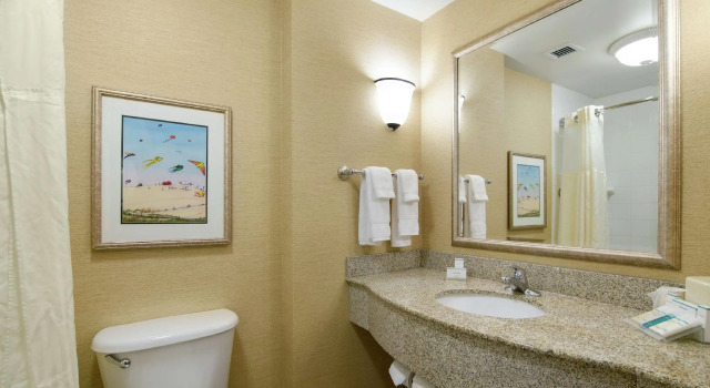 Четырёхместный номер Standard Цокольный этаж Hilton Garden Inn Outer Banks/Kitty Hawk