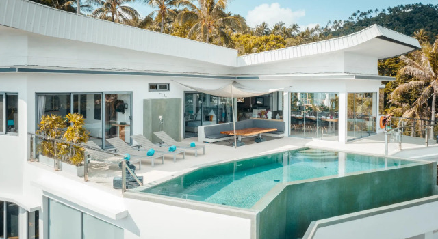 Вилла Paradise Villa Eden - Infinity Pool with Sea View in Samui