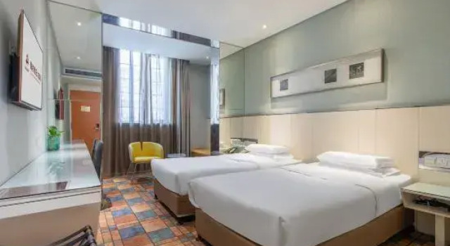 Номер Business GreenTree Inn Zaozhuang Shanting Jinke International Business Hotel