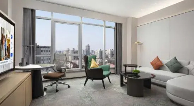 Люкс Hampton by Hilton Shanghai North Bund Siping Road