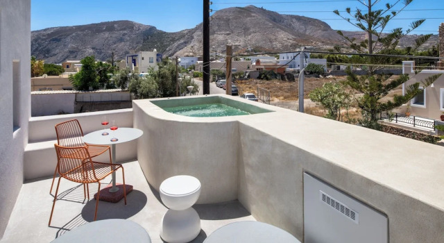 Люкс Outdoor Heated Tub Superior Viva Nove Suites