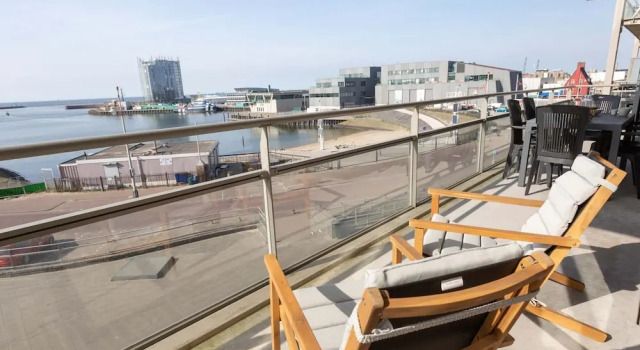 Sea-view Apartment in Den Haag near Beach, Забронировать Апартаменты/квартира Схевенинген Южная Голландия