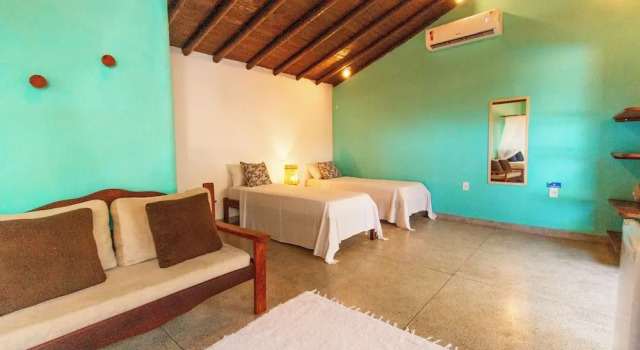 Четырёхместный номер Standard Travel Inn Pousadas & Beach Club Trancoso