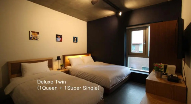Habitación doble De lujo Nabi Hostel