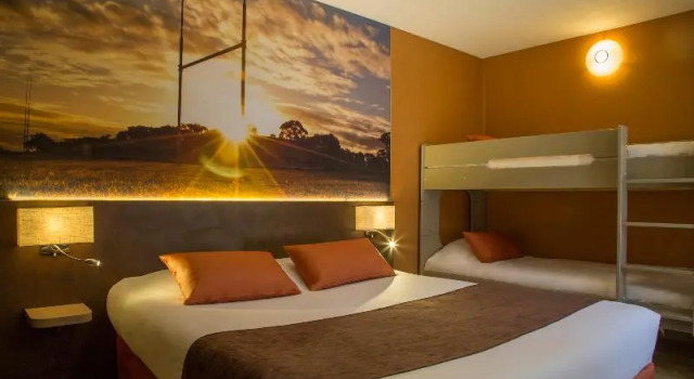 Семейный номер Standard The Originals City, Hôtel Le Boeuf Rouge, Saint-Junien