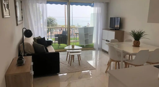 Appartement Au bord de la mer, vue plage , piscine, parking, Prenota Appartamento Cagnes-sur-Mer Alpi Marittime