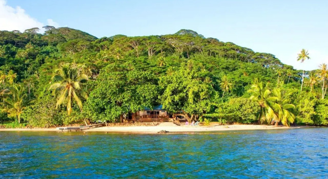 Tahaa - Villa Tehere Dream Beach Front, Book Villa Sommerhuse i Tahaa, Hytte