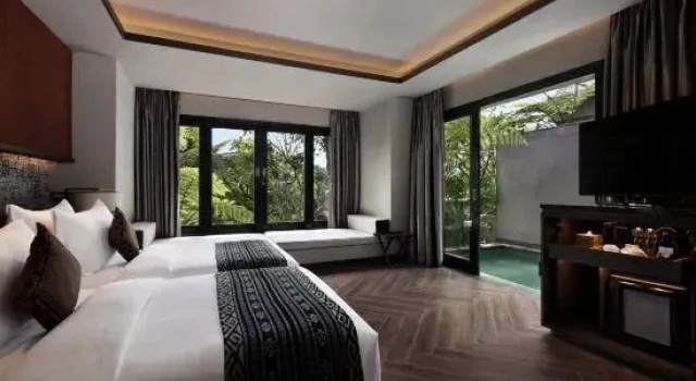 Люкс с балконом Ayatara Resort Ubud