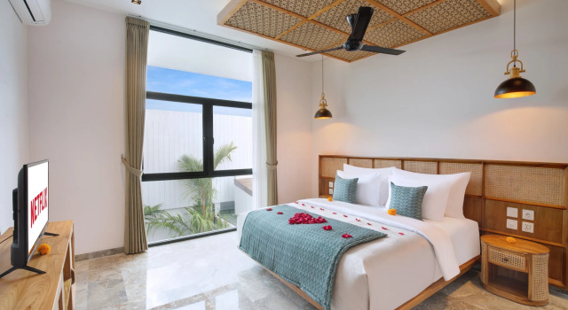 Вилла с 3 комнатами Eight Palms Villa Seminyak by Ini Vie Hospitality