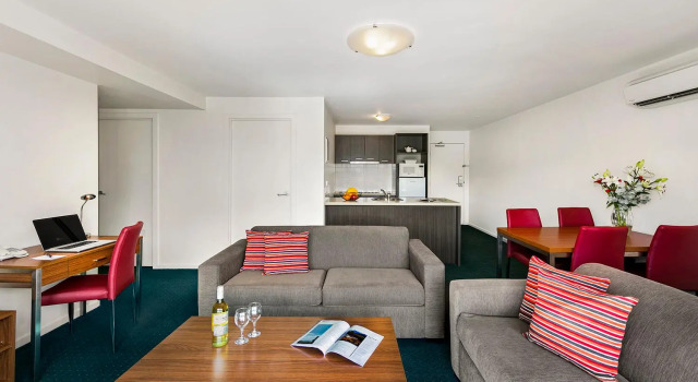 Апартаменты с 2 комнатами Melbourne Carlton Central Apartment Hotel Official
