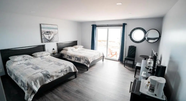 Четырёхместный номер Standard с видом на море Auberge du Vieux Faubourg