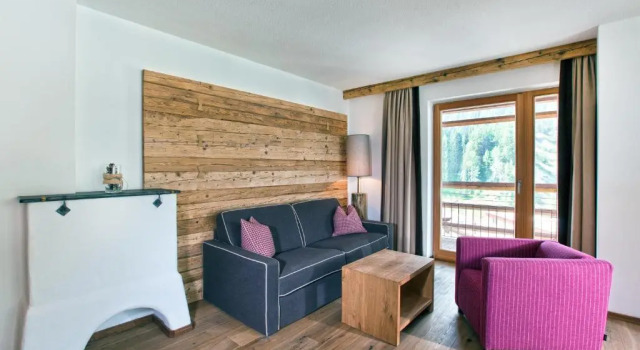 Апартаменты с 3 комнатами Serfaus Mountain Lodge
