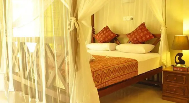 Трёхместный номер Standard с красивым видом из окна Green Villa Unawatuna