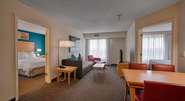 Люкс с 2 комнатами Residence Inn Neptune at Gateway Center