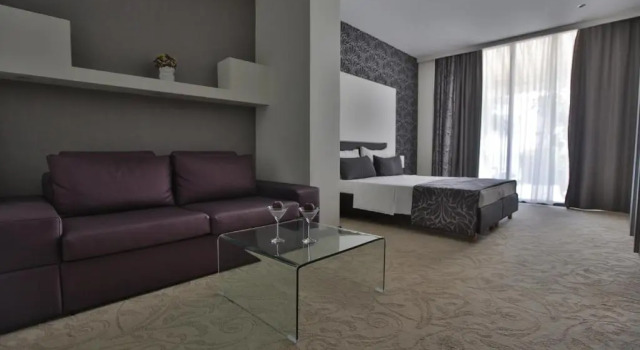 Двухместный номер Deluxe с видом на море Beach Hotel Split