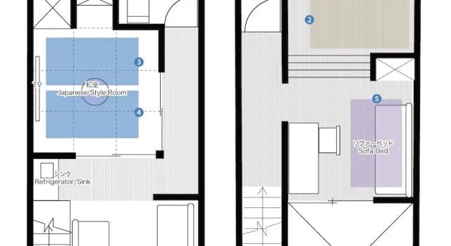 Номер Standard Kagabi Machiya House
