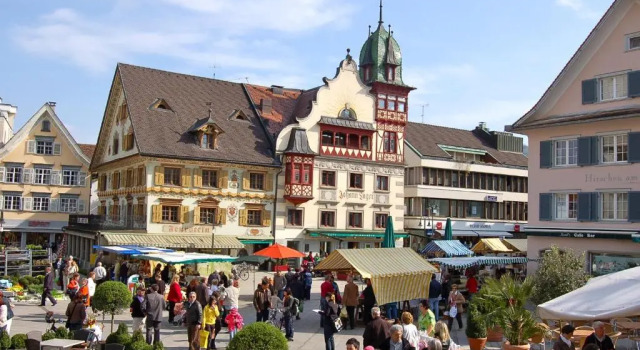 Апартаменты Studio im Herzen von Dornbirn mit gratis Parkplatz