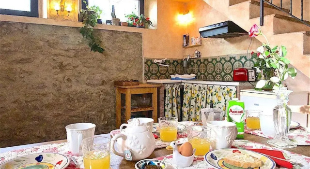 Семейный номер Standard Дуплекс с балконом и с видом на окрестности Agriturismo I Pitti