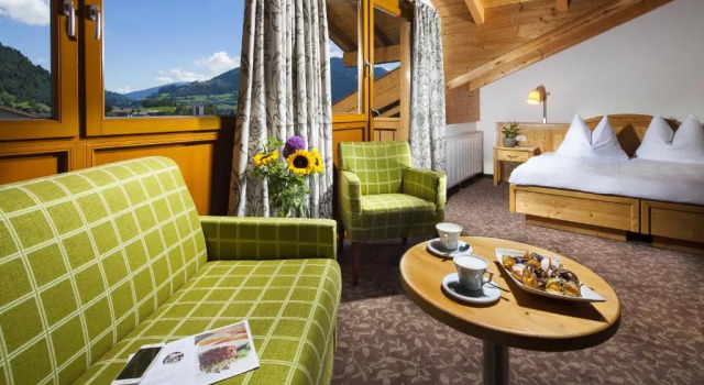 Люкс с панорамным видом Hotel Metzgerwirt