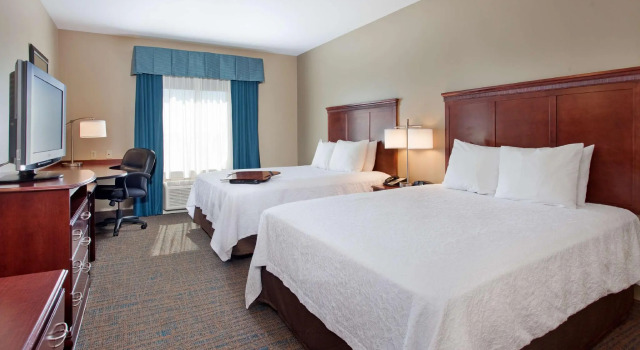 Четырёхместный номер Standard Hampton Inn & Suites Omaha Southwest-La Vista