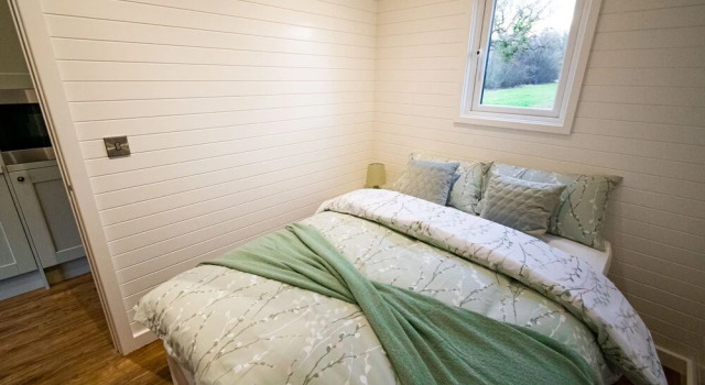1-bed pod Cabin in Beautiful Surroundings Wrexham, Buchen Sie Ferienhaus Wrexham Clwyd