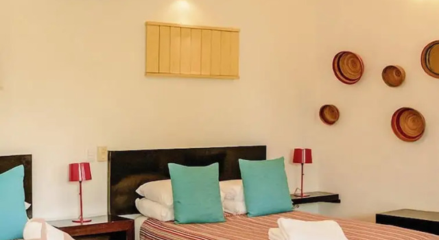 Camera quadrupla Standard con balcone Hotel Puerto Holbox Beach Front