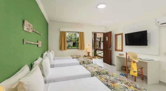 Семейный номер Economy с балконом Armação Resort Porto de Galinhas