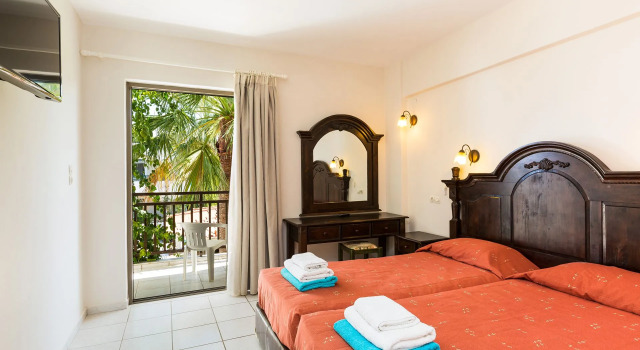Апартаменты с 2 комнатами Trefon Hotel Apartments and Family Suites