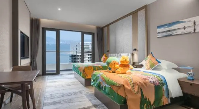 Семейный люкс с видом на море RONGYUANHOTEL
