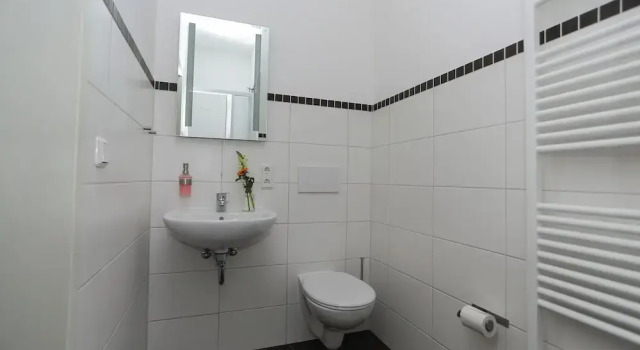 Трёхместный номер Standard с видом на город BEWOS Gästehaus